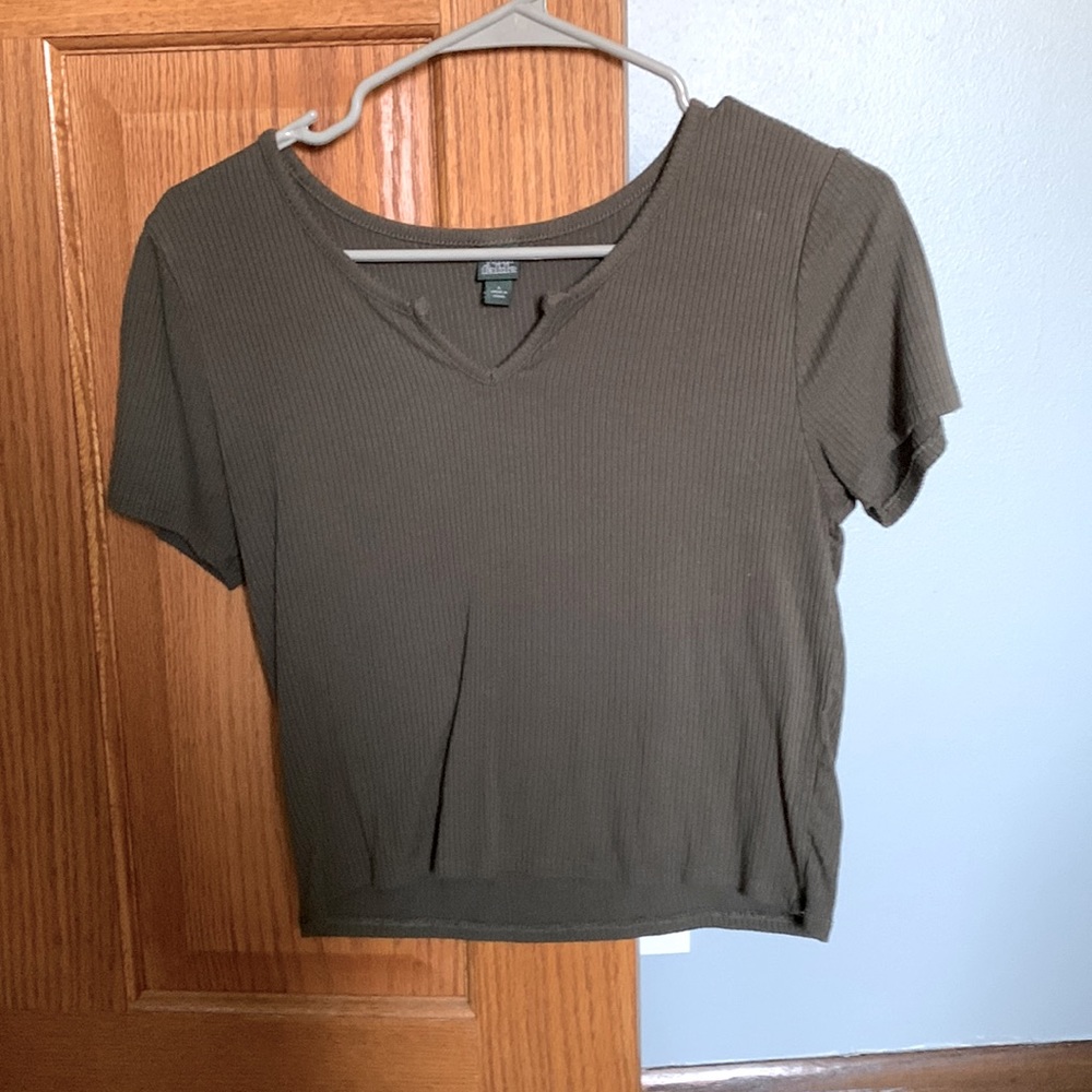 Cropped Blouse, Large